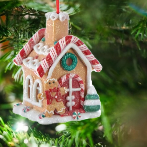 Kurt Adler LED Gingerbread House Ornaments,  Set Of 3 - Picture 5 of 5